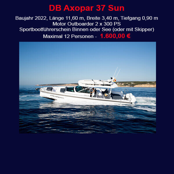 Star Boat Axopar 37 Sun Cala D Or 1