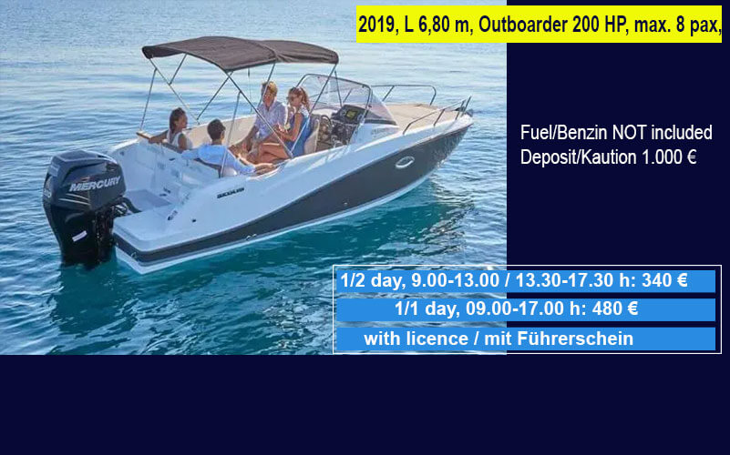 Star Boat Cala Ratjada Banner Quicksilver 675