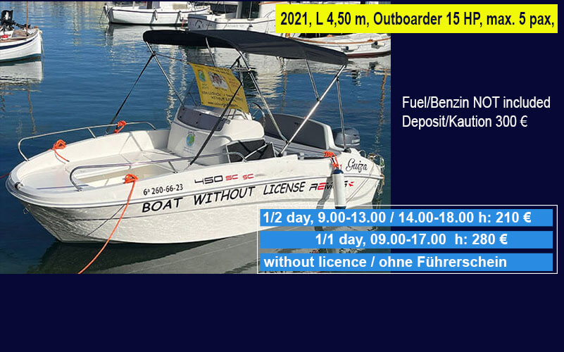 Star Boat Cala Ratjada Banner Remus 450 2021