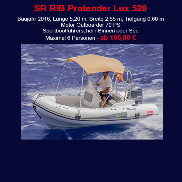 Star Boat SR Protender 520 Cala D Or Banner