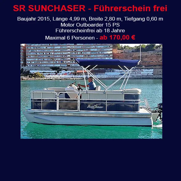 Star Boat SR Sunchaser 500 Cala D Or Banner