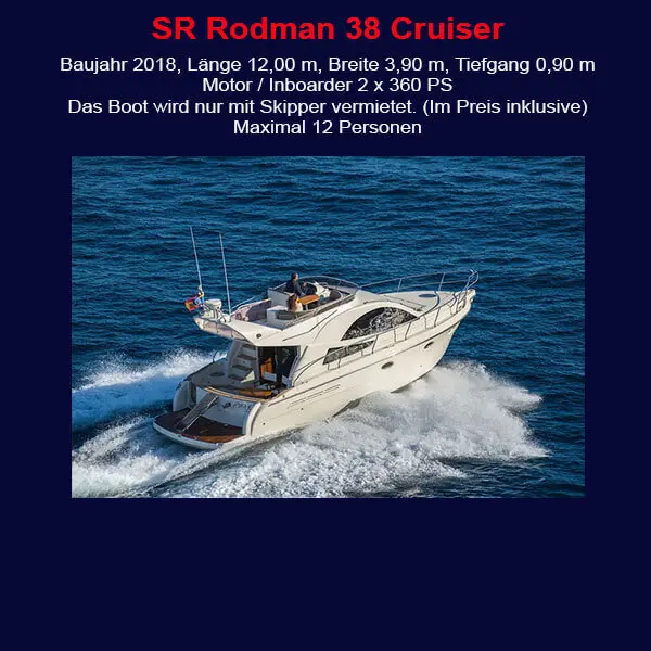 StarBoat Boote Cala Dor Rodman 38 cruiser Banner