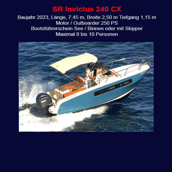 StarBoat Boote Cala D´Or invictus 240 cx Banner
