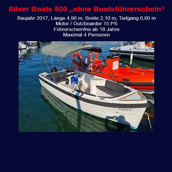 StarBoat Boote Cala RatjadaSilver Boats 500