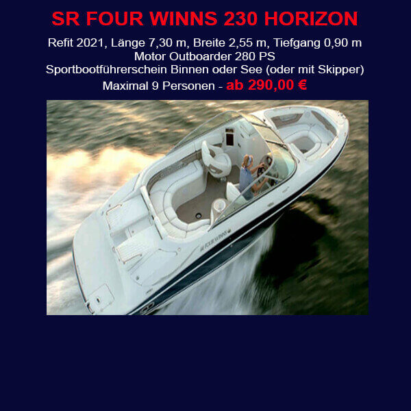 StarBoat SR Four Winns 230 Cala D Or Banner