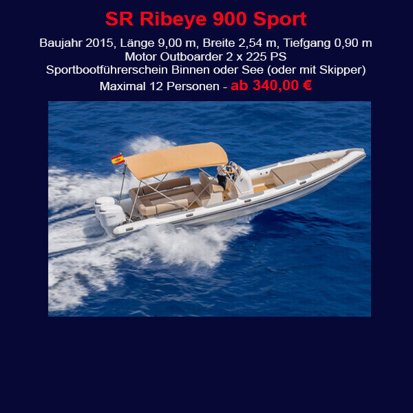 StarBoat SR Ribeye 900 Cala D Or Banner